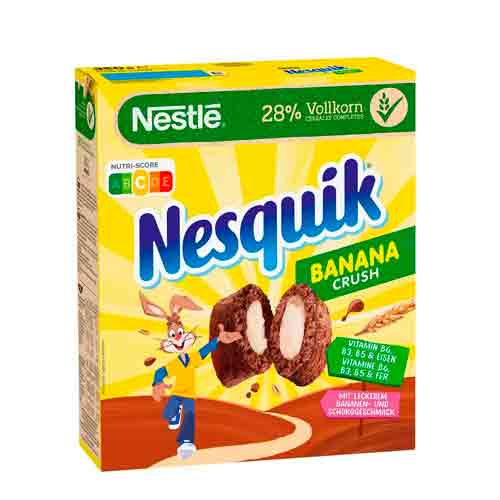 Готовый завтрак Nesquik Banana Crush   350гр