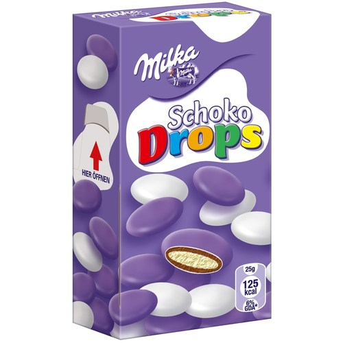 Шок. драже Milka Milkinis Schoco-Drops 42гр