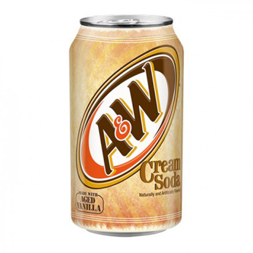 Газ. Напиток A&W Cream Soda 0,355 литра США