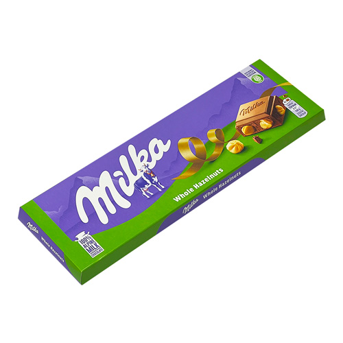 Шоколад Milka Whole Hazelnuts    250гр