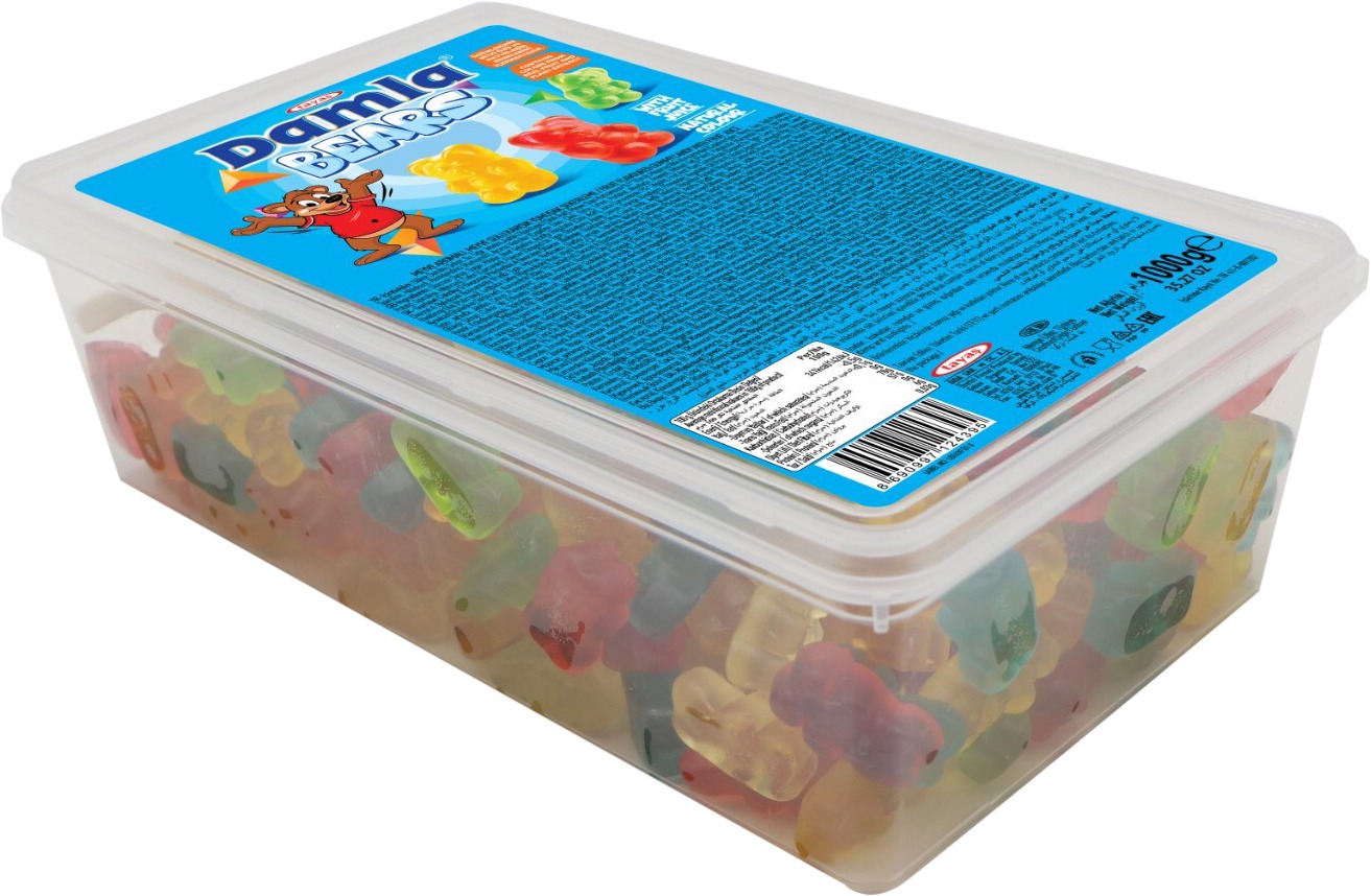 Жев.мармелад Damla Gummy Bears 1000гр