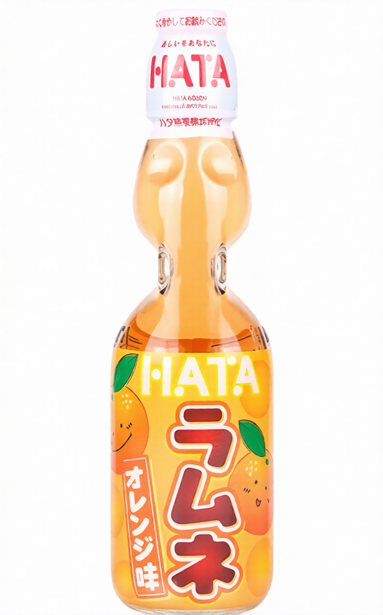 Газ.напиток Ramune со вкусом апельсина м  200мл