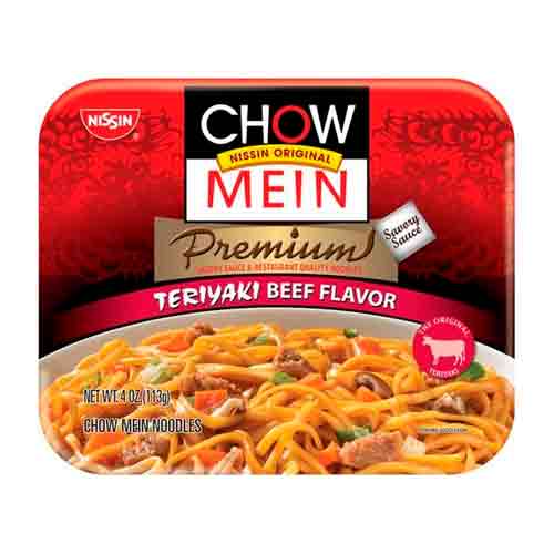 Лапша Chow Mein Nissin говядина с соусом терияки 113гр