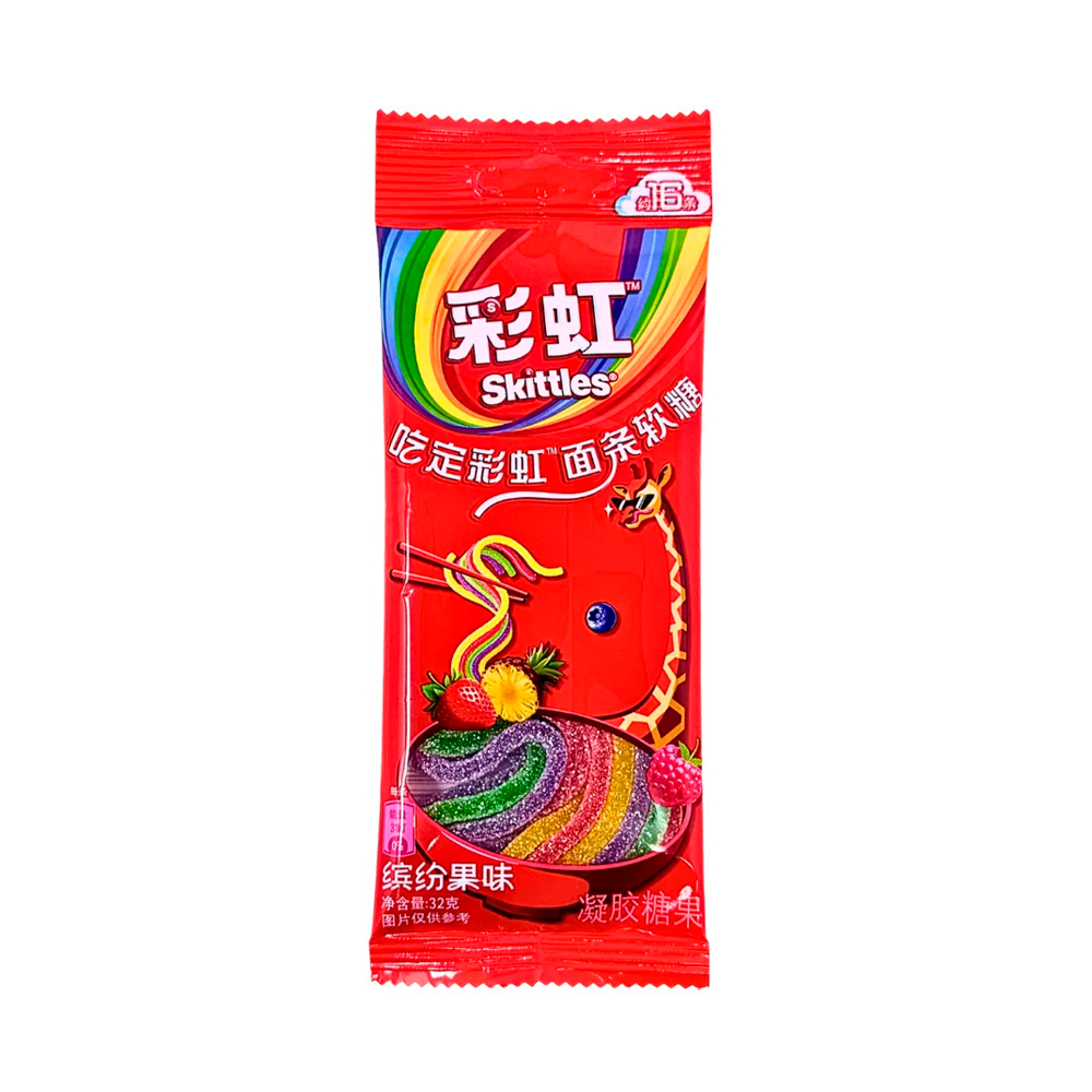 Жев.мармелад Skittles noodles soft candy   32гр