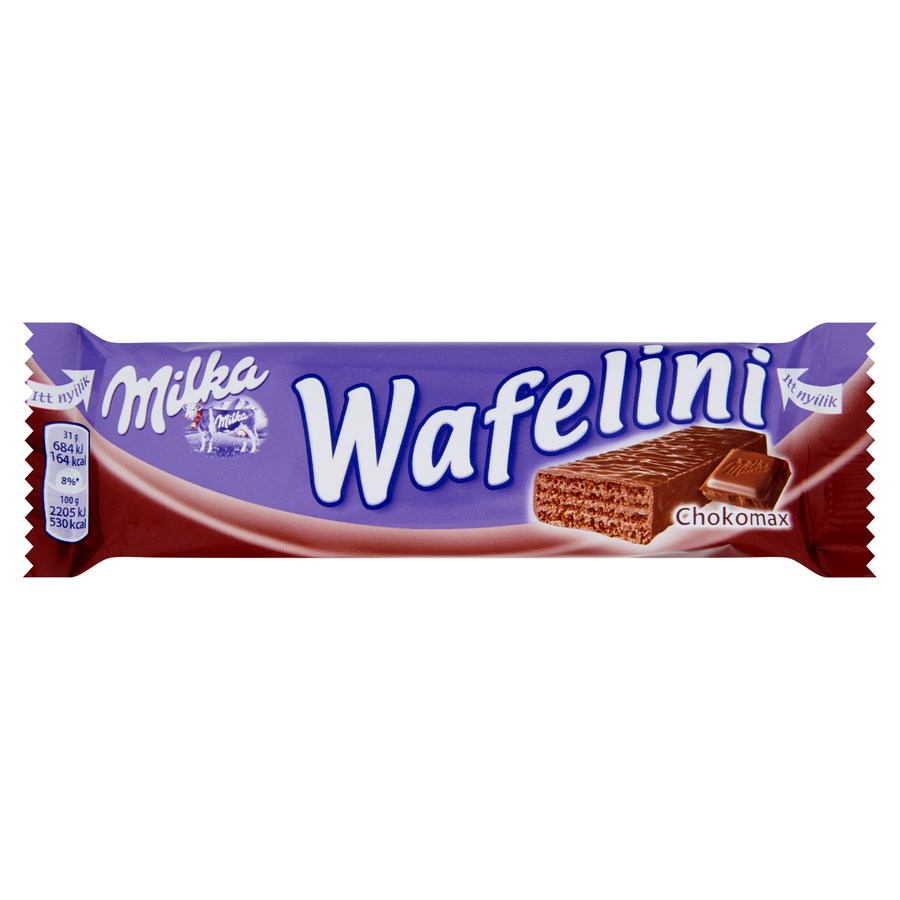 Вафельный батончик Milka Wafellini Choco Max   31гр