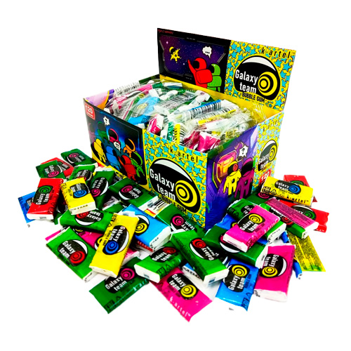 Жев.резинка Bubble Gum Galaxy team   4гр