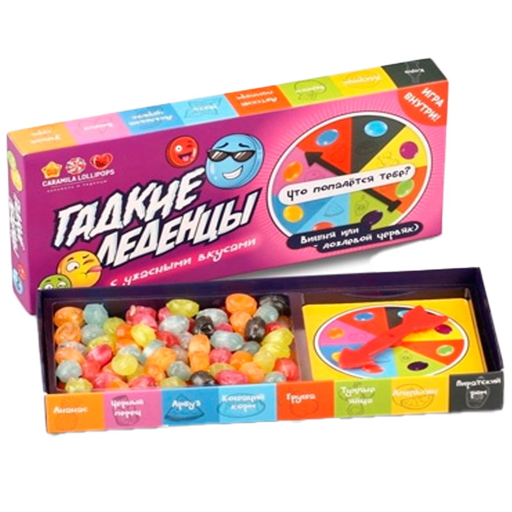 Леденцы Caramila "Гадкие" с игрой    150гр