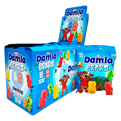 Жев.мармелад Damla Gummy Мишки    80гр