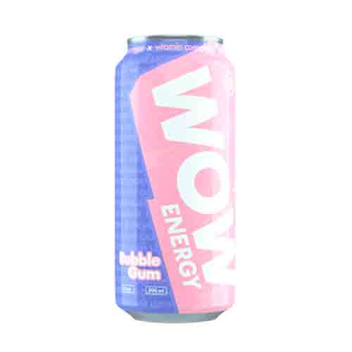 Энергетический напиток WOW Energy Bubble Gum 500мл
