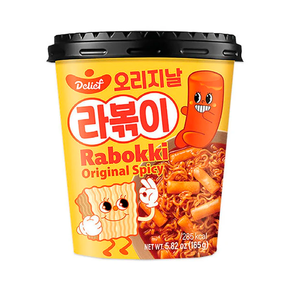 Рисовые палочки Delief Rabokki Sweet & Spicy Flavor   165гр