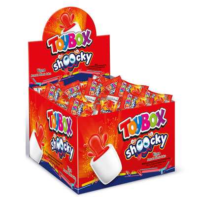 Жев. резинка TOYBOX "Шоки" Вишня 4гр. Турция