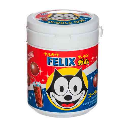 Жев.резинка Marukawa Felix Bottle вкус колы 130гр